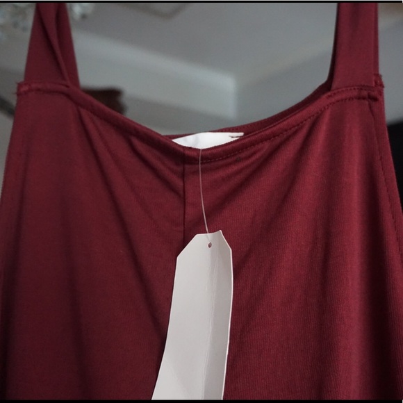 Wine Jumpsuit/Palazzo Overalls - Picture 7 of 10